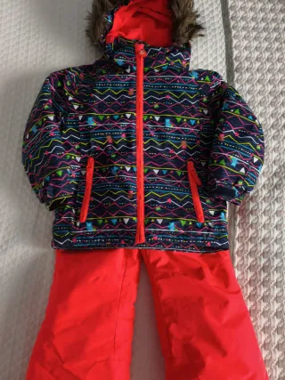Conjunto Nieve Niña talla 4