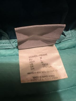 Piumino Jack Wolfskin donna taglia M