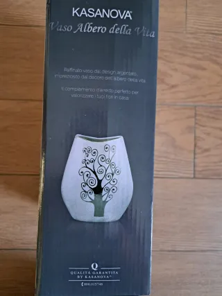 Vaso Kasanova Albero della Vita Vetro