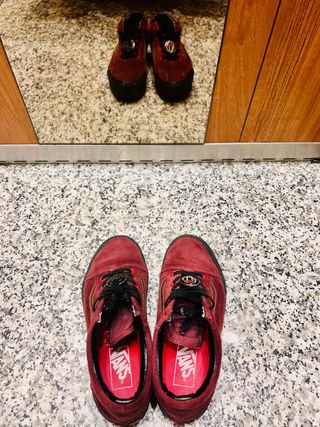 Vans x Disney Zapatillas Rojas