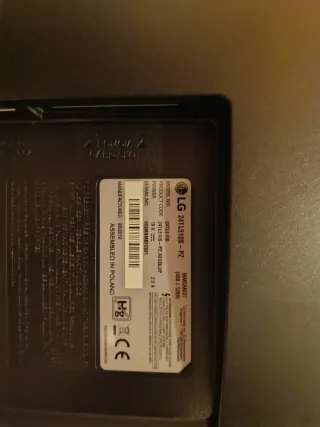 Smart TV LG 24 pulgadas Negro/Gris - Con mando