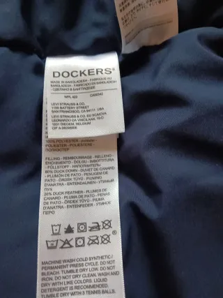 Anorak Dockers Hombre Talla M Marrón/Negro