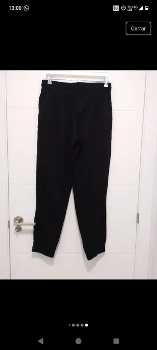 Pantalón chándal negro