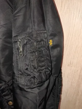 Chaqueta Alpha Industries D TEC Negra