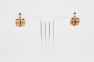 Pendiente De Oro De 18K.. Ref: 038-04-01440