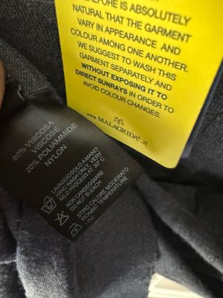 Jersey Malagrida Cuello Alto Gris