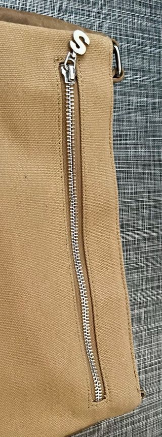 Bolso Desigual Marrón Multicolor Bordado