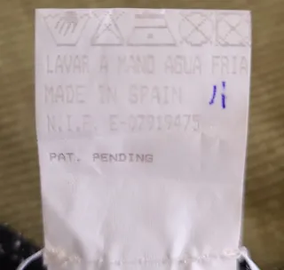 Falda midi acampanada SLK gris y negra