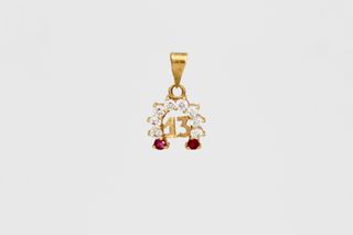 Colgante De Oro De 18K.. Ref: 038-03-01446