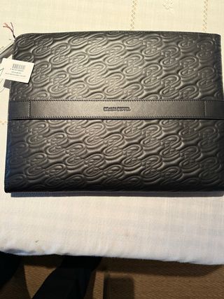 Maletín Piel Braun Büffel Negro