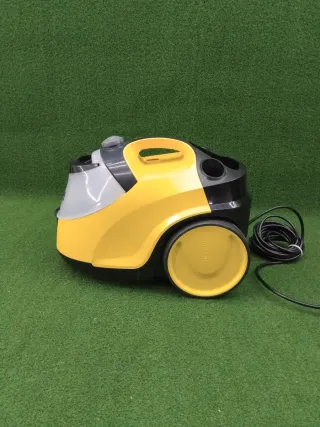Vaporeta Karcher amarilla y gris