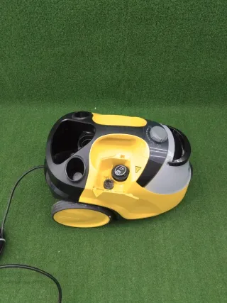 Vaporeta Karcher amarilla y gris