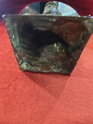 Busto militar antiguo bronce