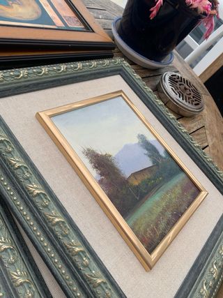 set de 3 cuadros de diferentes pinturas