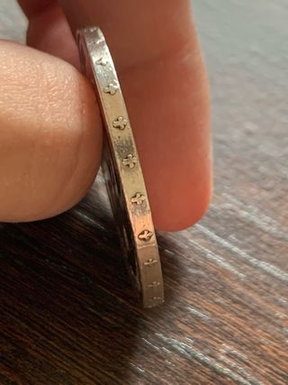 Moneda Plata 5 Pesetas Alfonso XIII año 1888