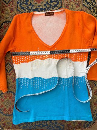 Jersey Bdba Alma Naranja y Azul