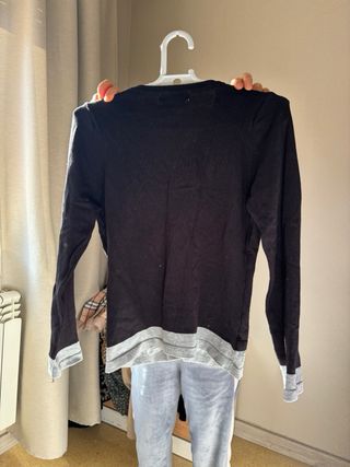 Camisa SHALLDER negra y gris