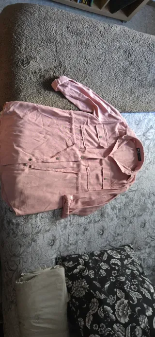 Abrigo chaqueta camisa pantalones varios