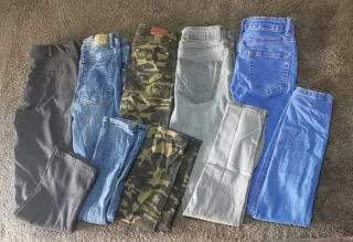 Abrigo chaqueta camisa pantalones varios