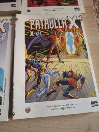 Daredevil,patrulla x ,blueberry