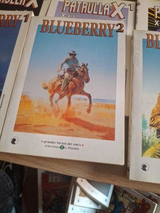 Daredevil,patrulla x ,blueberry