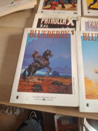 Daredevil,patrulla x ,blueberry