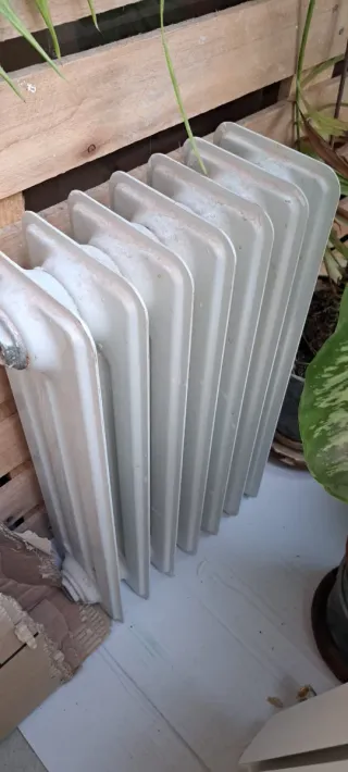 Radiador 7 elementos de Metal para calefacción