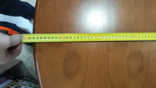 Mesa redonda de comedor de pino macizo