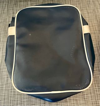 Bolso bandolera Vespa azul y blanco