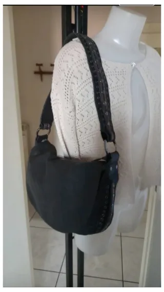 Borsa Carpisa vera Pelle Nera