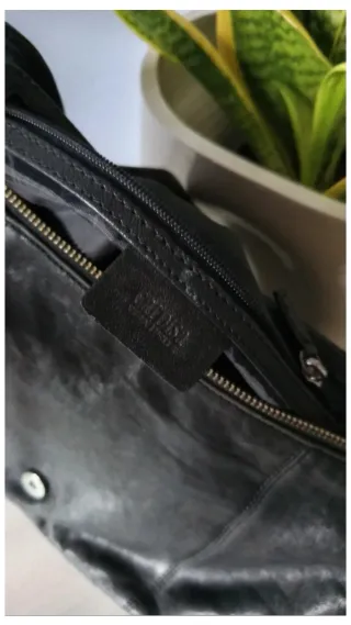 Borsa Carpisa vera Pelle Nera