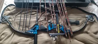 Arco compuesto poleas. Barnett Vortex 3D.