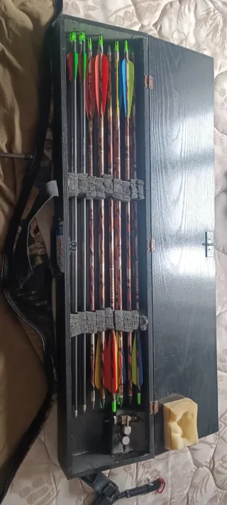 Arco compuesto poleas. Barnett Vortex 3D.