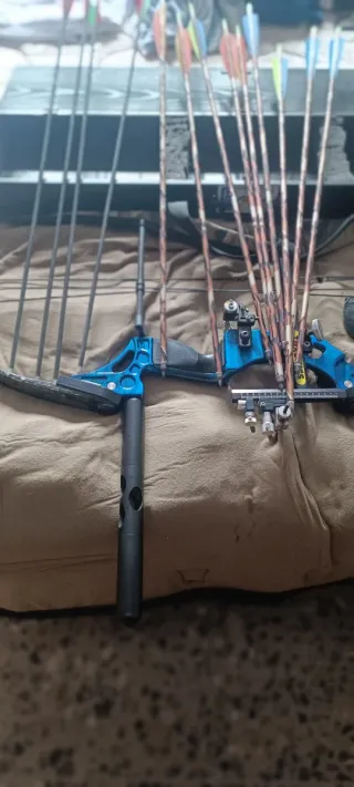 Arco compuesto poleas. Barnett Vortex 3D.