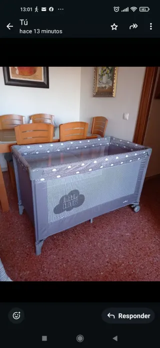 Cuna de viaje Olmitos