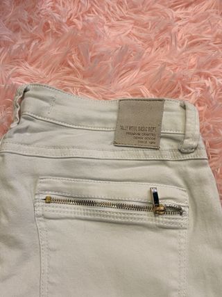 Jeans TALLY WEiJL bianchi strappati