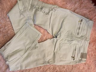 Jeans TALLY WEiJL bianchi strappati