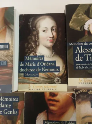 6 libri di mémoires