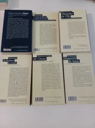 6 libri di mémoires