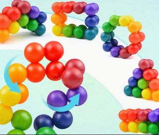 Palline sensoriali colorate per manualità