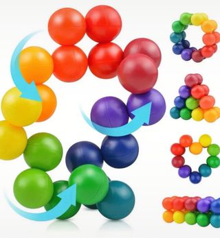 Palline sensoriali colorate per manualità