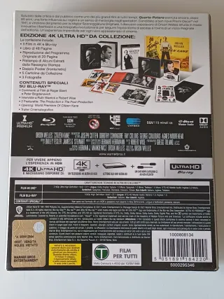 NUEVO 4K Ciudadano Kane Ultra HD UHD BLURAY