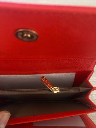 Monedero Tous Rojo Corazones