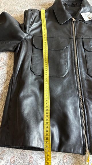 Sobrecamisa Piel Zara Talla M