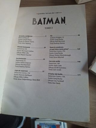 Batman 3 - Grandes Héroes del Cómic