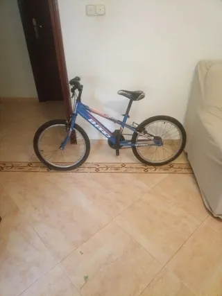 Bicicleta infantil azul