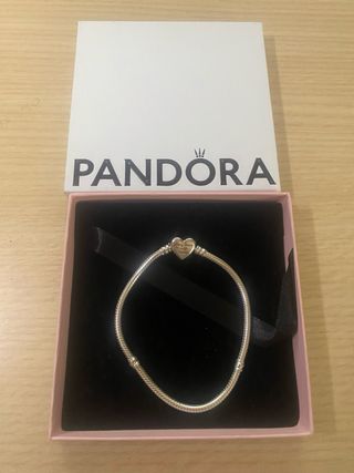 Pulsera Pandora Moments Plata Corazón Infinito