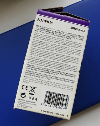 Cámara Fujifilm Instax Mini 8 Morada
