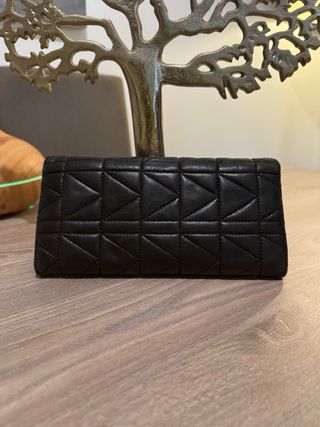 Monedero Karl Lagerfeld piel negro