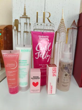 Lote 6 productos belleza: La Rosée, MUF, etc.
